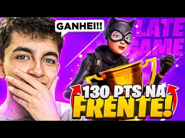 GANHEI O CAMPEONATO COM 130 PONTOS NA FRENTE - FORTNITE