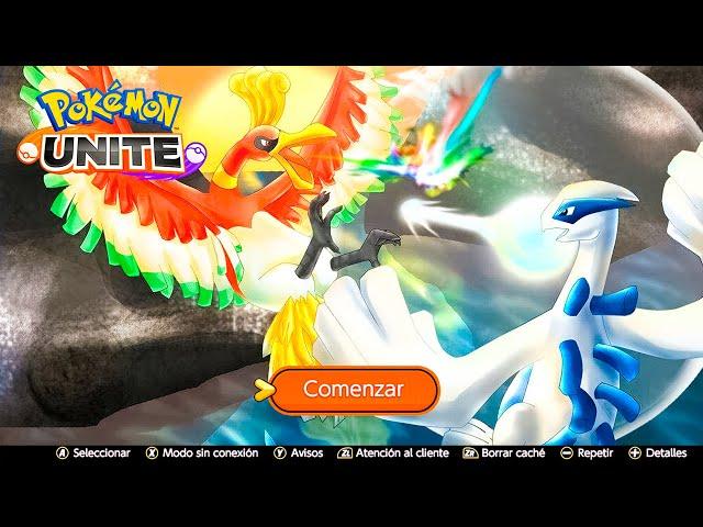  NUEVO POKEMON HO-OH GAMEPLAY ACTUALIZACION en DIRECTO de POKEMON UNITE 