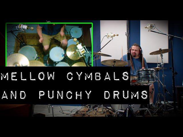 In-depth Drum Overheads Tutorial - Mellow Cymbals and Punchy Drums