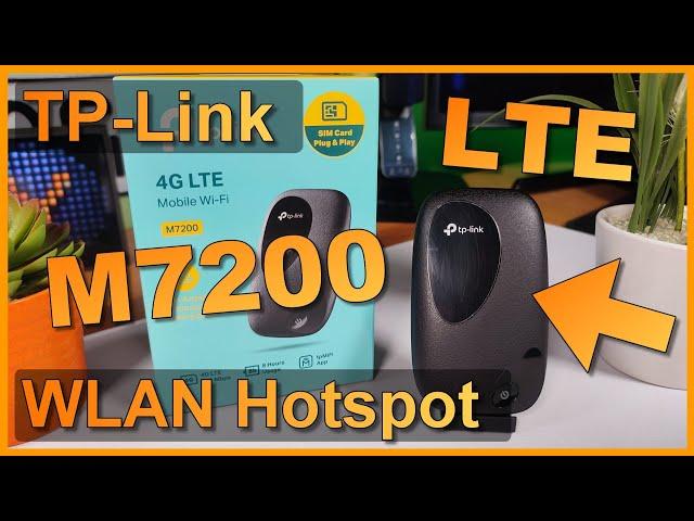 Einrichtung & Konfiguration: TP-Link M7200 Mobiler WLAN-Hotspot