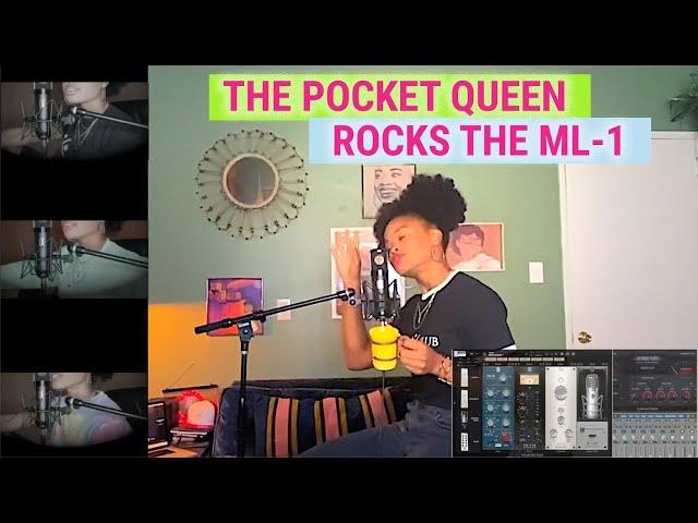 The Pocket Queen Rocks the Slate Digital ML-1 Modeling Microphone