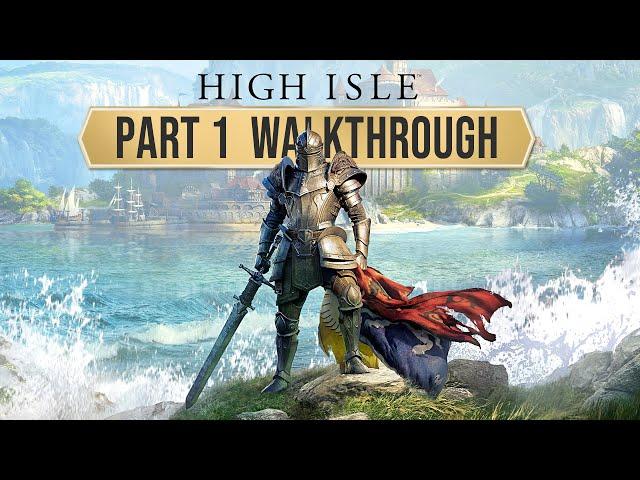 ESO High Isles: Gameplay Walkthrough Part 1 (The Elder Scrolls Online)