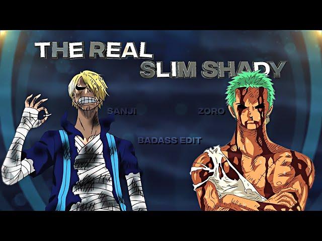 [4K] Zoro - Sanji [AMV/Edit] - (The Real Slim Shady)