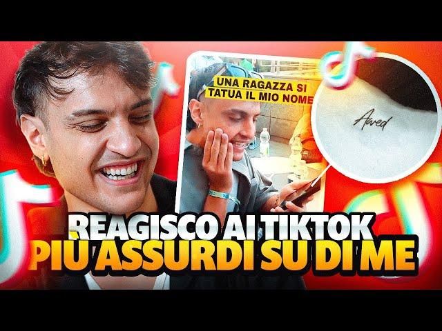 REAGISCO AI TIK TOK PIÙ ASSURDI REALIZZATI su di ME - UNA RAGAZZA si è TATUATA il mio NOME! | Awed