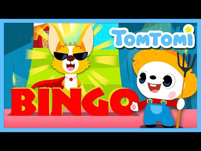 Bingo  | Canciones de animales | Mejores Canciones Infantiles | TOMTOMI en español