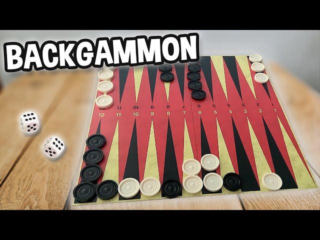 BACKGAMMON - Spielregeln TV (Spielanleitung Deutsch)