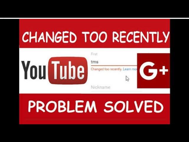 How to Change Google+ and YouTube Channel Name without waiting 90 days Easy 2018