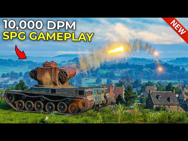 This Rocket SPG is STUPID :D | World of Tanks Overwhelming Fire