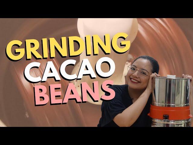 How to Grind Cacao Beans | Craft Chocolate Making