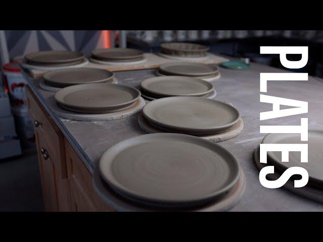 How to Throw Dinner Plates on the Potters Wheel