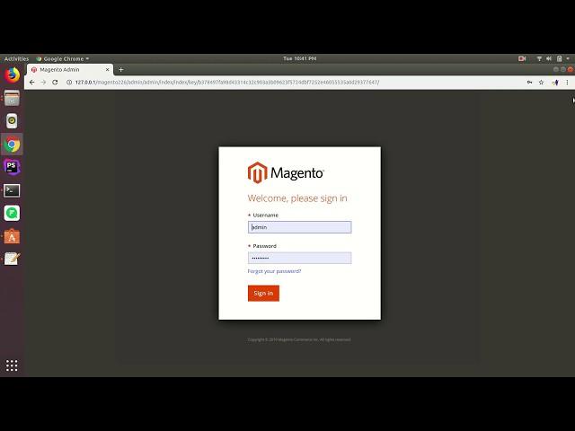 Magento 2 404 error after installation