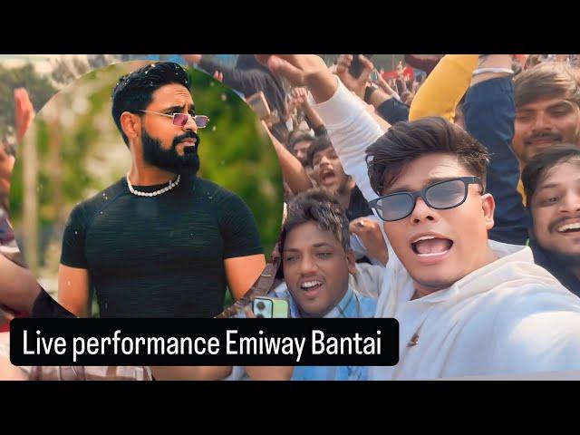 Emiway Bantai Live performance Malad Masti | Sk kasid