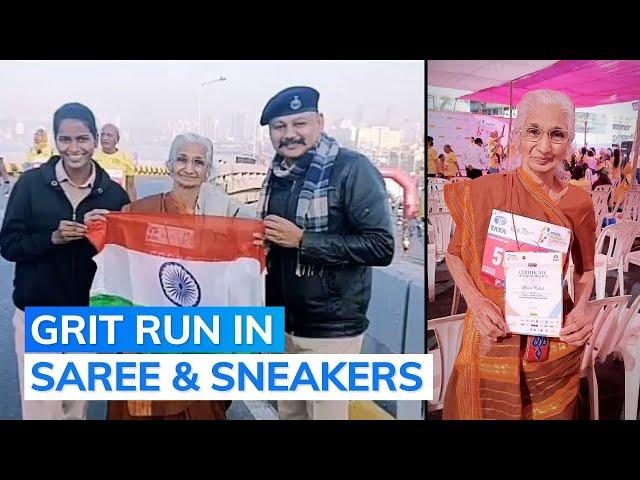 Netizens Hail 80-Year-Old Granny For Running Marathon For The Fifth Time