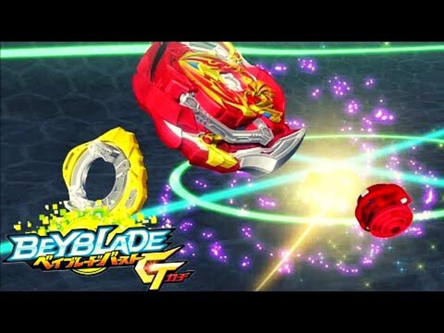 AIGA VS DRUM beyblade burst GT episode 27 AMV