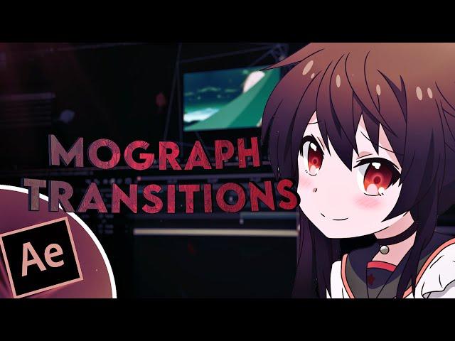 Mograph Transitions - After Effects AMV Tutorial