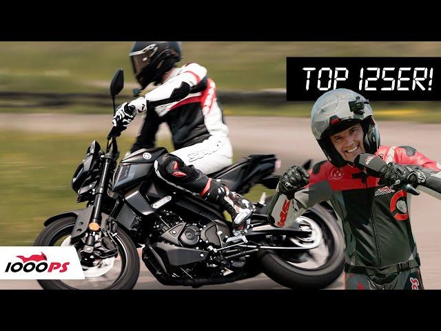 Top 125er! Yamaha MT-125 Bestzeit auf der 1000PS Teststrecke