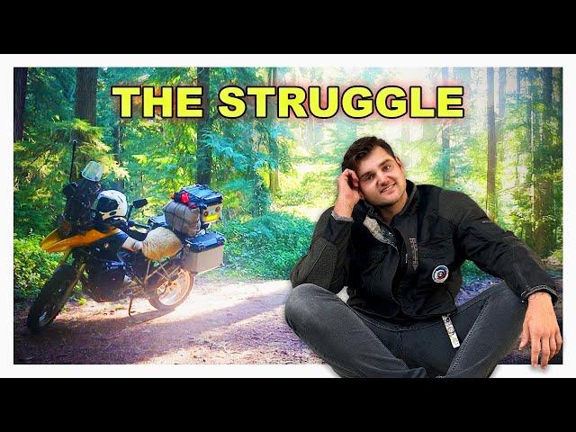 The Realities of a Long Motorcycle Trip!