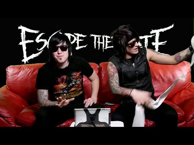 Escape The Fate Stickam 2013 HQ