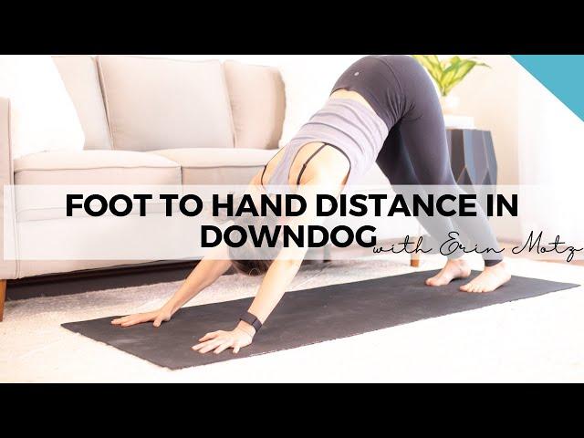 Yoga Tutorial: Foot to Hand Distance in Downdog | Beginner-Friendly | Bad Yogi