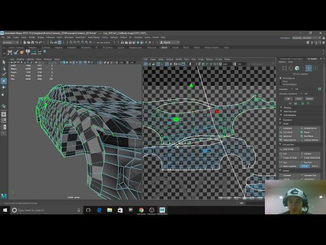 Maya Unfold3D Tool