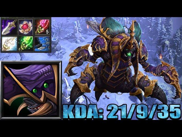 DotA 1 ICcup Nerubian Assassin 4vs5 Support Guide | Pro Tips & +350 Ping Challenge!