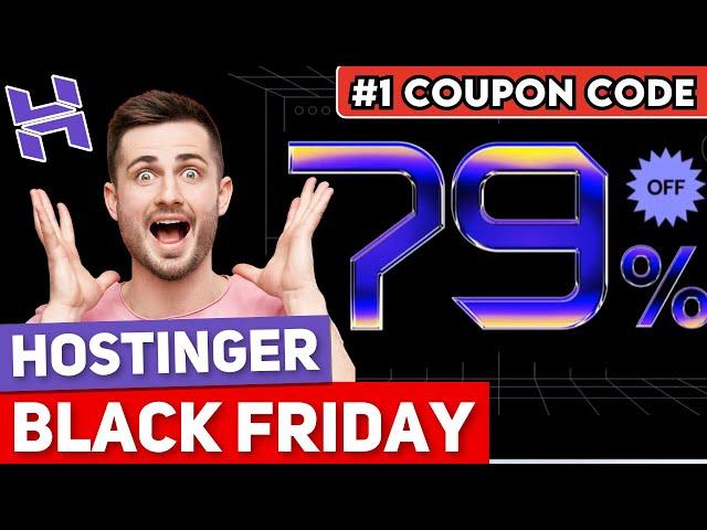 Hostinger Coupon Code 2024 | Hostinger Hosting Discount | Hostinger Black Friday Sale