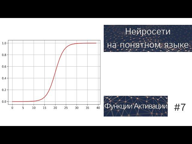 Нейронные Сети на Понятном Языке | Функции Активации | #7