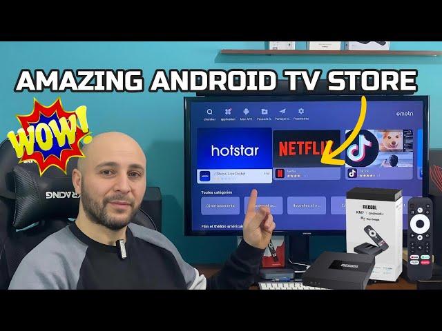 A great discovery Incredible App Store EMOTEN Android TV