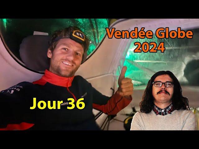 Vendée Globe 2024-2025 : Jour 36 Débrief (Hare, Lunven, Ferré, Boissières...)