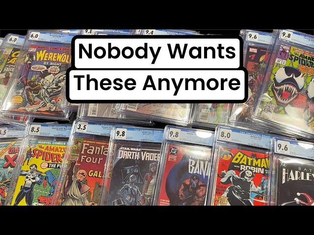 Graded Comic Books Are NOT Selling….No One Wants Them!