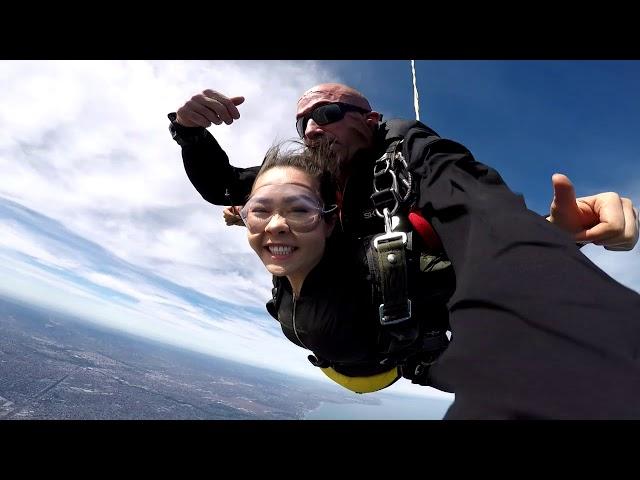 Zahra Ali at Coastal Skydive