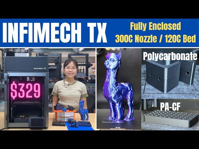 INFIMECH TX: A Cheap and Good Alternative to BambuLab X1C or P1S for $329