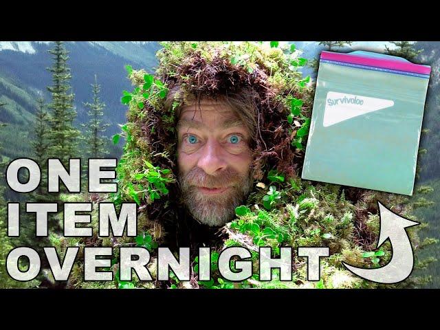 Solo Overnight Survival & The Fire Starting Sandwich Bag (One Item Overnight)
