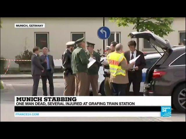 Munich knife attack: one man dead and several injured by attacker shouting "Allahu Akbar”