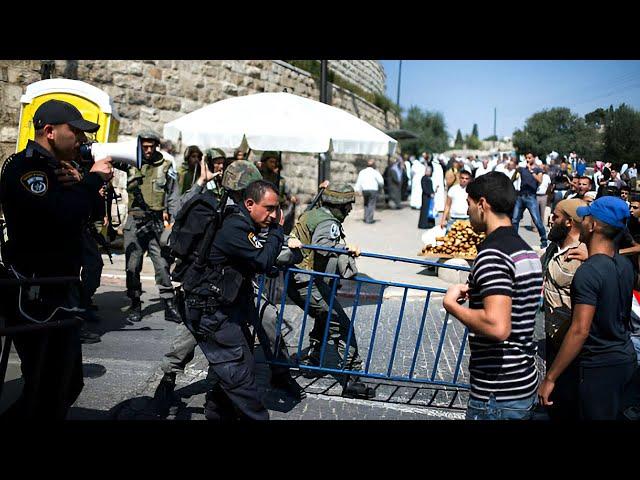 Hidden Reality outside the Al AQSA Mosque