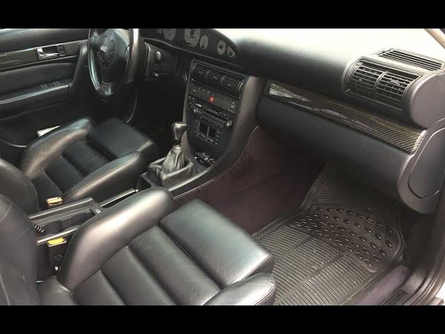 Audi C4 UrS4 and UrS6 Interior Vinyl and Leather Preservation + Engine Hoses