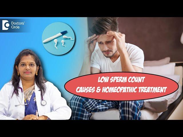 LOW SPERM COUNT & Homeopathic Medicine to Increase the SPERM COUNT - Dr. Vindoo C | Doctors' Circle