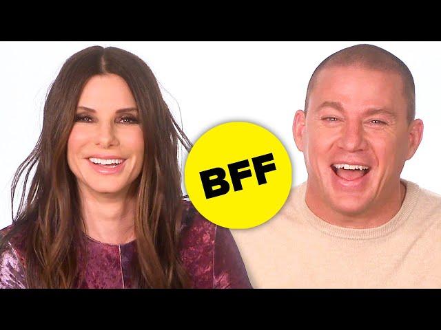 Channing Tatum And Sandra Bullock Take The Co-Star Test