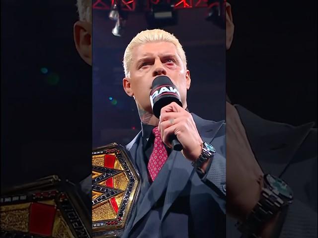 Cody Rhodes wouldn’t miss #WWERaw at MSG, but his opponent on the other hand…  #RawOnNetflix