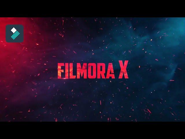 Cinematic Title Trailer Filmora X. (Filmora Tutorial) Cinematic Intro Filmora X.