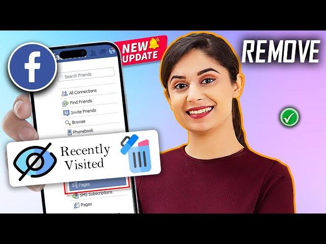 Delete recently visited pages on Facebook 2024 | How to remove recently visited pages on Facebook