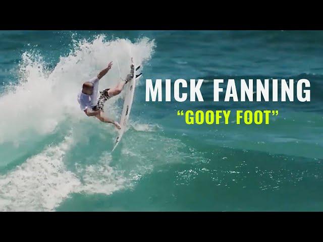 Mick Fanning as a Goofy Foot