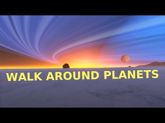 HOW BIG IS Empyrion Galactic Survival? Walk Around Planets (Akua & Ningues)