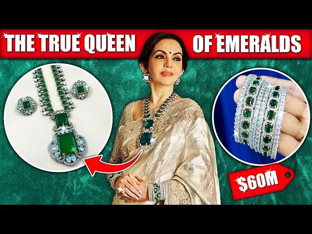 Nita Ambani Jewelry Collection. A Queen of Emeralds and Uncut Diamonds