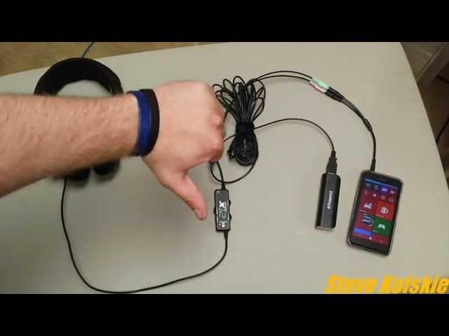 Using Turtlebeach Earforce x12 Headphones on Android and Windows Phones Quick Tip