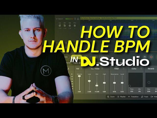 How to handle BPM in DJ.Studio