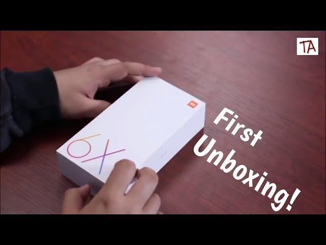 Xiaomi mi6x Unboxing and First Look.