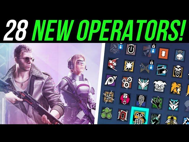 28 NEW Operators Coming to Siege...