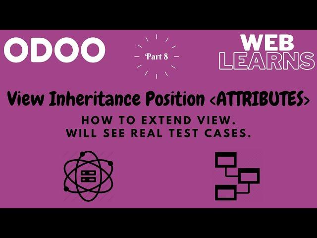 Odoo view inheritance using position attributes | extend views | Inheritance Views Tutorial