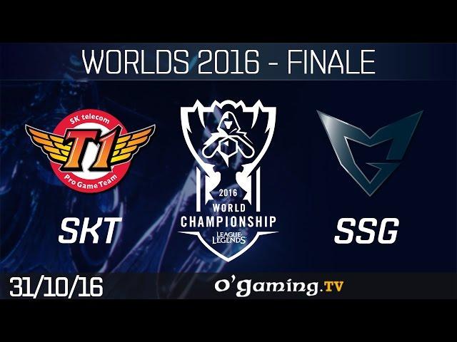 SKT vs SSG - World Championship 2016 - Playoffs - Finale